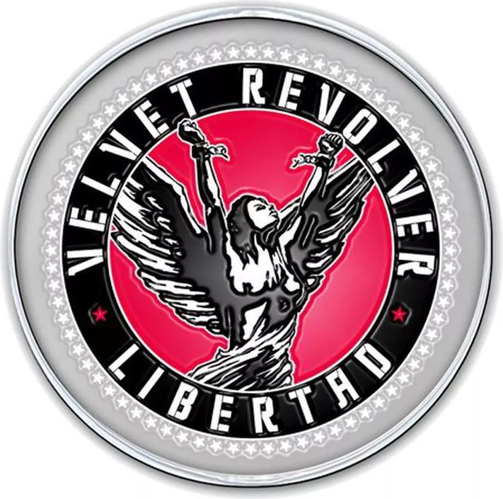 Velvet Revolver Abzeichen Libertad Metall