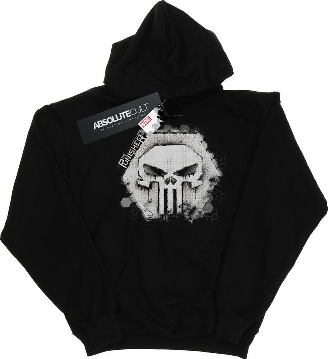 Punisher Skull Badge Kapuzenpullover