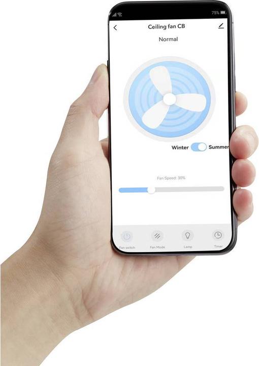 Immagine prodotto Sygonix Ventialator da soffitto intelligente 36W