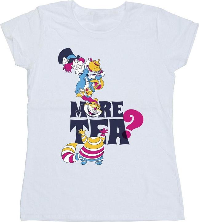 Immagine prodotto Disney Alice In Wonderland More Tea Maglietta Donna (S)