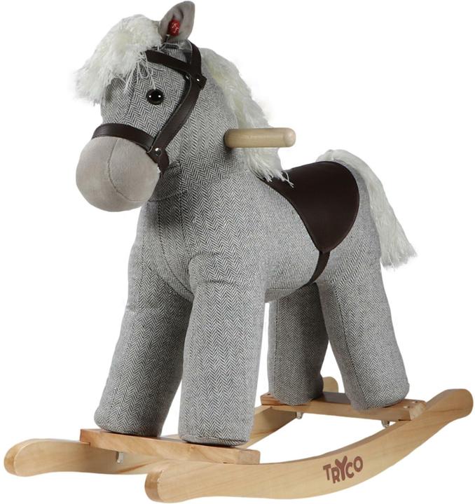 Actual product image Tryco Baby Schaukelpferd gross Grau
