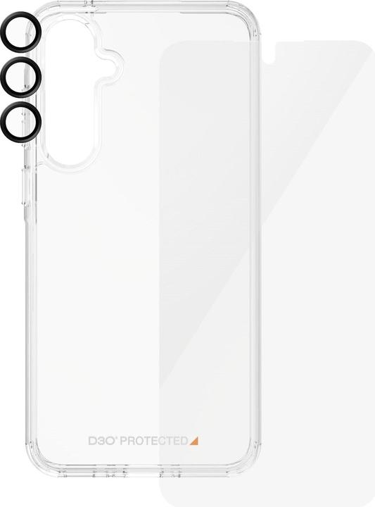 Produktbild PanzerGlass Bundle Ultra Wide FIt Glass + Case + Lens (1 Stück, Samsung Galaxy A55, Samsung Galaxy A54 5G)