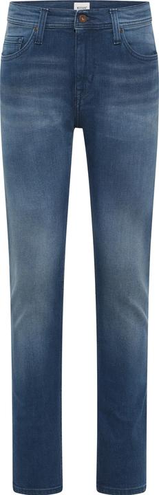 Mustang Mid Rise Vegas Jeans Slim Fit Dark Blue Used