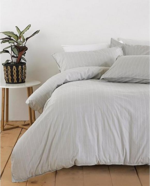 Actual product image Riva Home The Linen Yard Linear Bedding Set (Duvet cover, S)