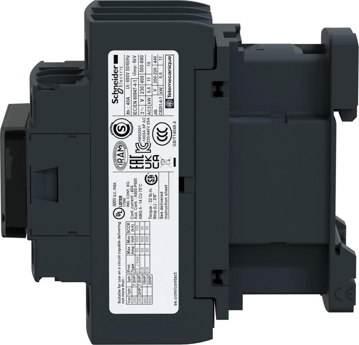 Immagine prodotto Schneider Electric Contattore 32A 24VDC