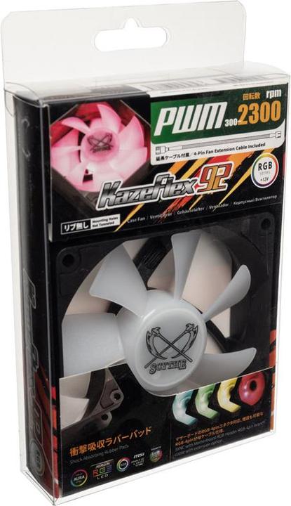 Produktbild Scythe PC-Lüfter Kaze Flex 92mm RGB PWM (92 mm, 1 x)
