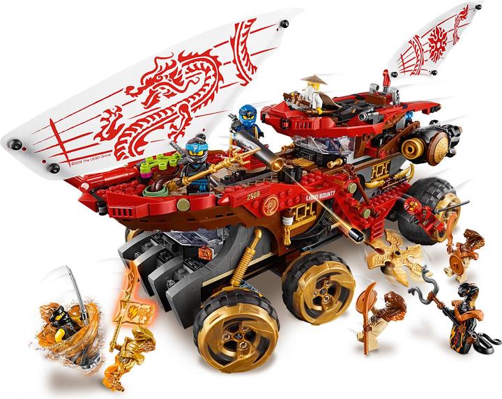 Image du produit LEGO Le Q.G des ninjas (70677, LEGO Ninjago)