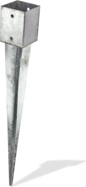 Actual product image Dema Pfosten - Einschlagbodenhülse Einschlaghülse Bodenhülse Pfostenträger 91x91x900