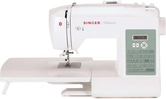 Actual product image Singer Sewing Machine 6199 Brilliance Number of stitches 100, Number of buttonholes 6, White