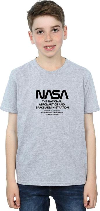 Immagine prodotto Nasa Worm Blurb Maglietta Ragazzi (152, 158)