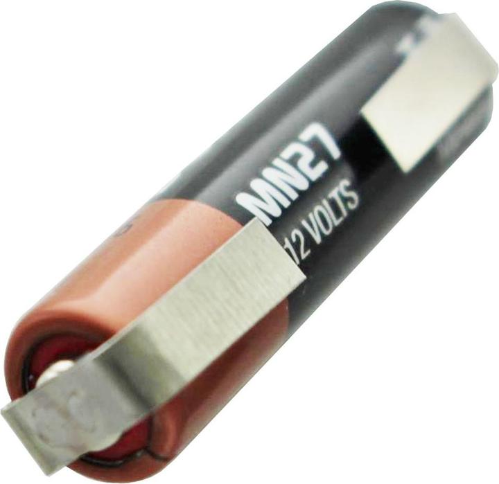 Image du produit Duracell Pile MN27, avec cosses à souder en forme de U (1 pcs, A27)