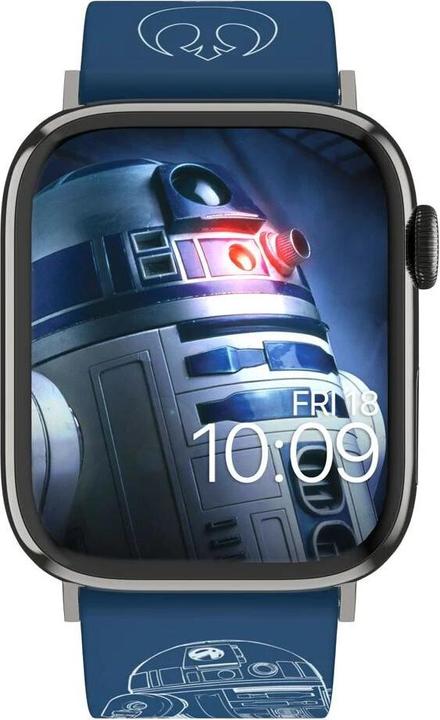 Immagine prodotto Moby Fox Bracciale Smartwatch Star Wars R2-D2 Blueprints 22 mm (22 mm, Acciaio inossidabile, Silicone)