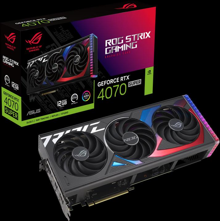 Produktbild ASUS ROG Strix GeForce RTX 4070 SUPER (12 GB)
