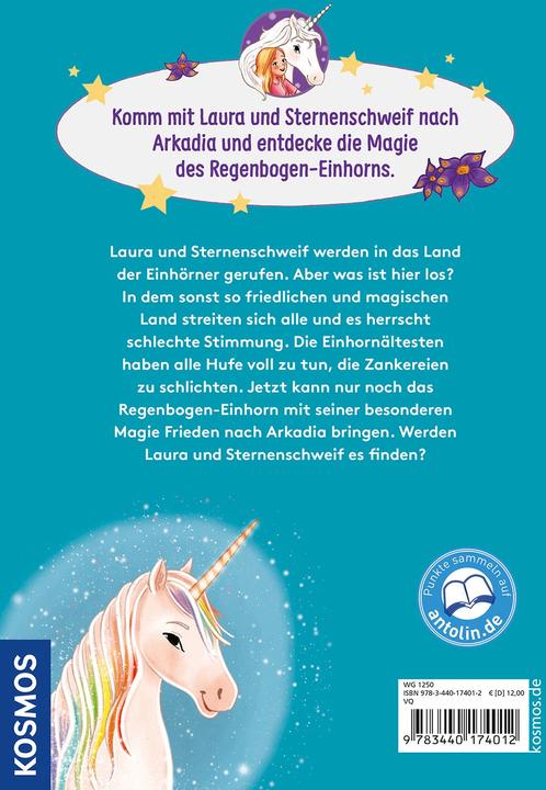Immagine prodotto Kosmos Sternenschweif, 75, Das Regenbogen-Einhorn (Tedesco, Linda Chapman, 2023)