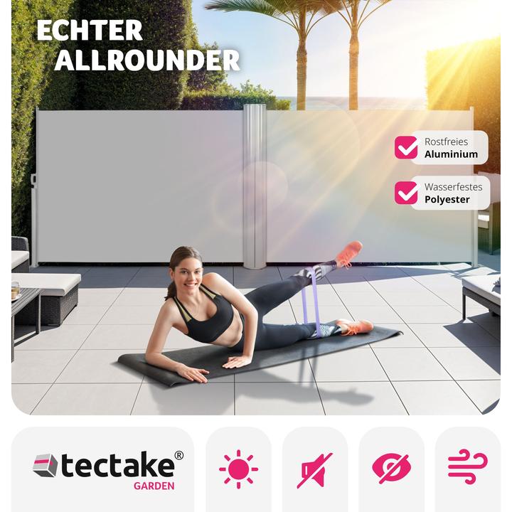 Image du produit tectake Double store latéral (6 m)