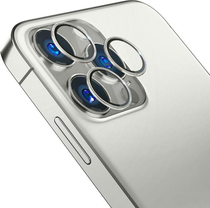 Immagine prodotto 3MK iPhone 14 Pro/14 Pro Max - Protezione lente Pro Argento (1 Pezzo/i, Apple iPhone 14 Pro, Apple iPhone 14 Pro Max)