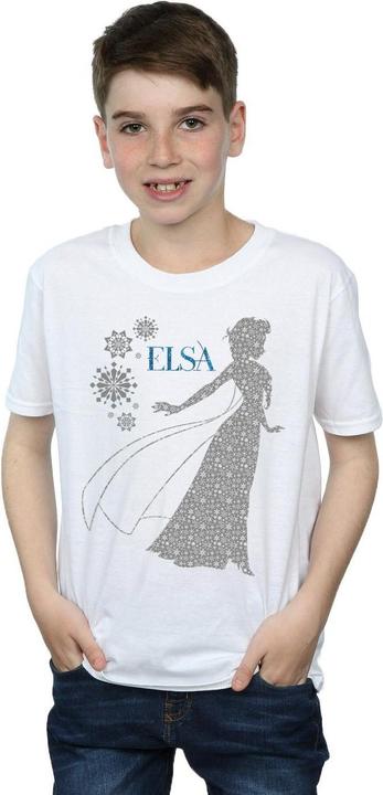 Image du produit Disney - T-shirt FROZEN ELSA CHRISTMAS SILHOUETTE - Garçon (152, 158)