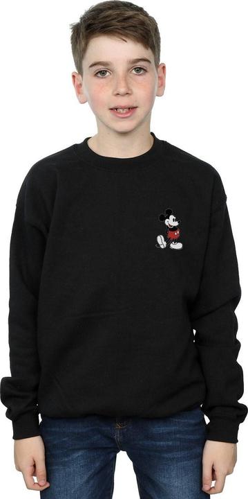 Actual product image Disney Boys Mickey Mouse Kickin Retro Chest Sweatshirt (152, 158)