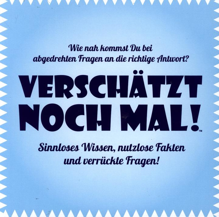 Produktbild Gesprächsstoff: Verschätzt noch mal! (Deutsch)