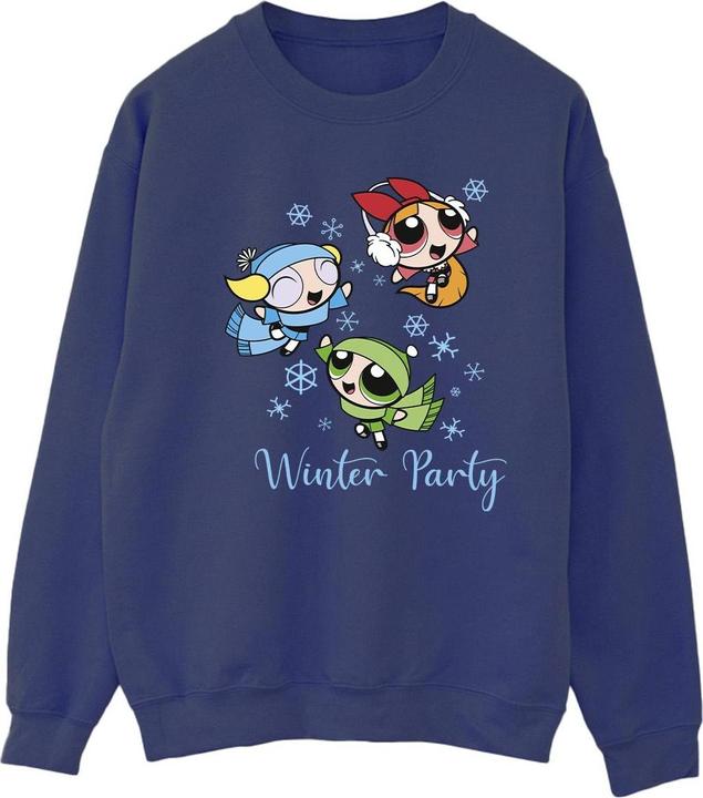 The Powerpuff Girls Girls Winter Party Sweatshirt (XL)