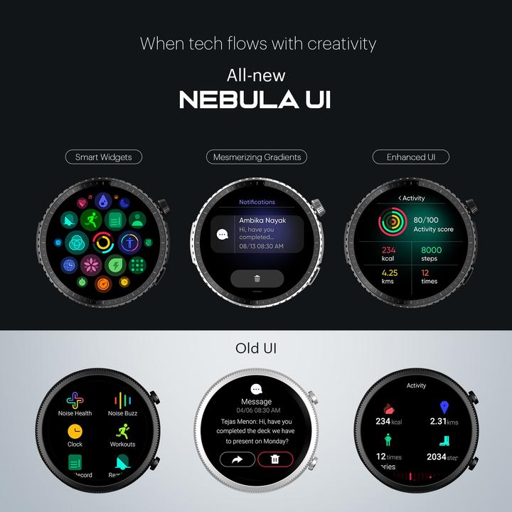 Productafbeelding Noise Smartwatch Origin (Czarny) (42 mm)
