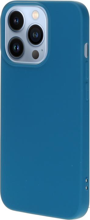 Produktbild Mobiparts Silicone Cover Apple iPhone 13 Pro Blueberry Blue (Apple iPhone 13 Pro)