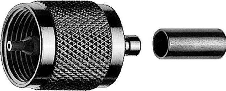 Produktbild Telegärtner UHF-Kabelstecker Crimp G02 crimp/crimp, B0606, G02 (RG-59 B/U)