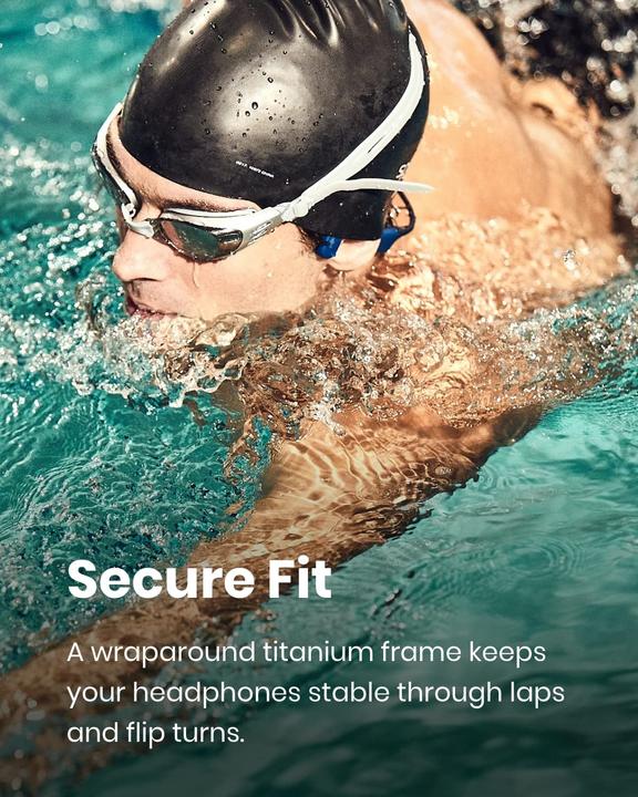 Actual product image Shokz OpenSwim (No noise cancelling, 8 h, Wireless)