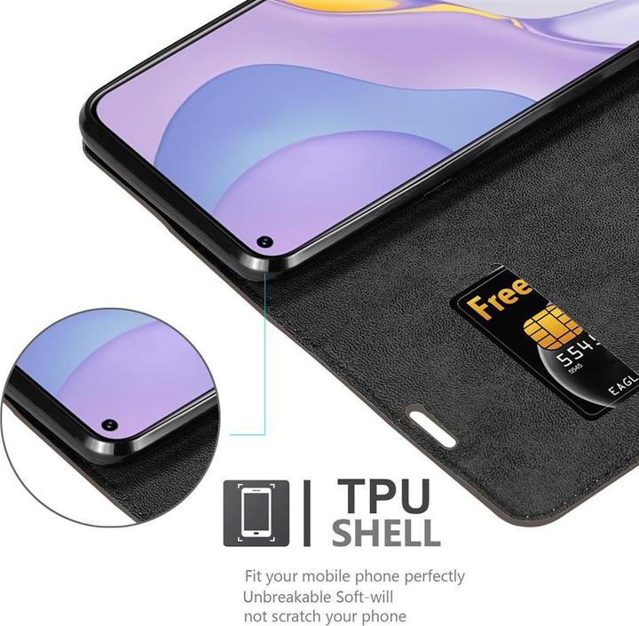 Actual product image Cadorabo Book Invisible Magnet Cover (Huawei Nova 7 5G)