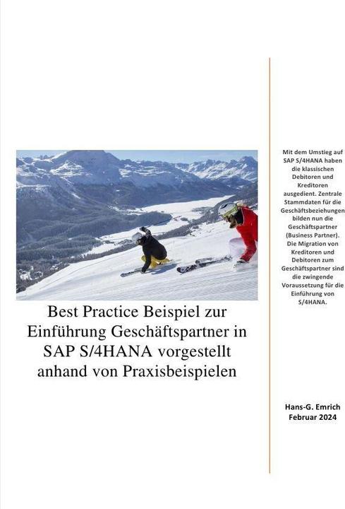 Immagine prodotto Best Practice Beispiel zur Einführung Geschäftspartner in SAP S/4HANA vorgestellt anhand von Praxisb (Hans-Georg Emrich, 2024)