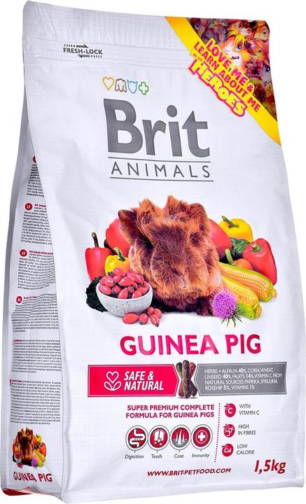 Produktbild Brit Animals food for guinea pigs 1.5kg (1.50 kg, 1 x)