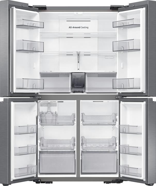 Produktbild Samsung RF59C700ES9/EG, French Door (edelstahl, 4,5-Liter-Wassertank, AI Energy Mode) (649 l)