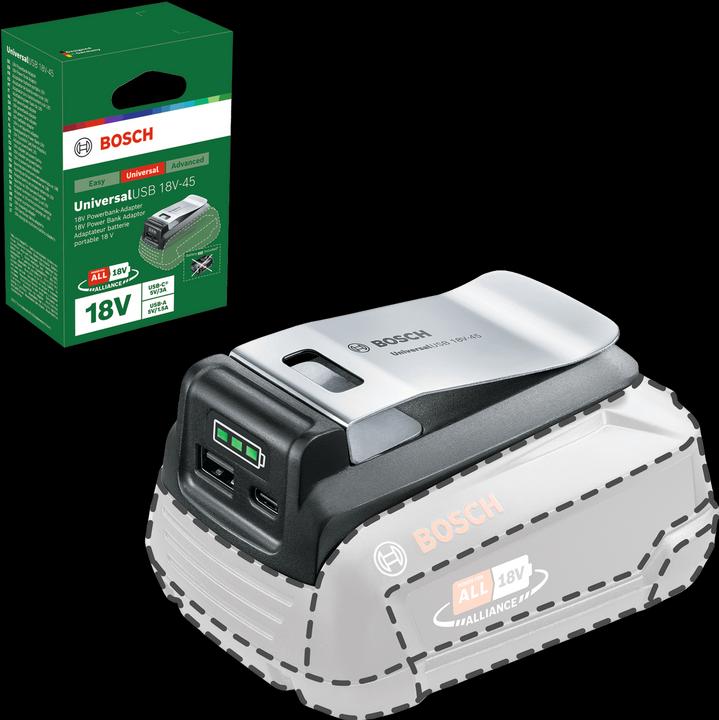 Actual product image Bosch Home & Garden Ladegerät (18 V)