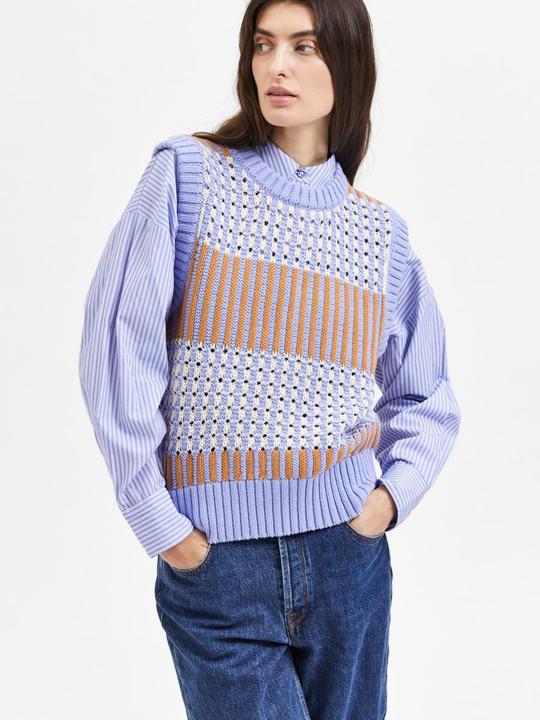 Image du produit Selected Femme Gilet en tricot grossier (XL)