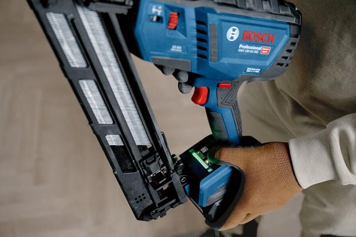 Image du produit Bosch Professional Cloueur à bois sans fil GNH 18V-64 MD, dans son carton