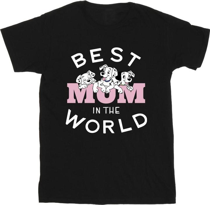 Disney 101 Dalmatians Best Mum In The World TShirt (L)