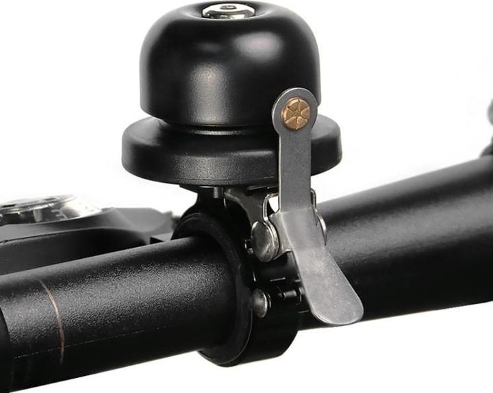 Actual product image Ueli Express Bicycle bell with integrated Apple AirTag compartment