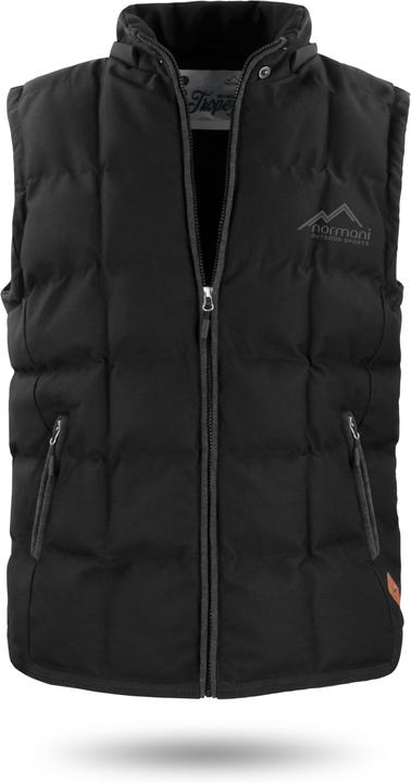 Actual product image Normani Mens Winter Quilted Vest Tropez - 1555 (8XL)