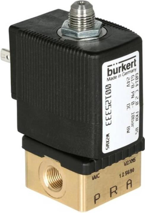 Image du produit Bürkert Vanne à commande directe 126140 6014 230 V/AC Matériau du corps Laiton Di