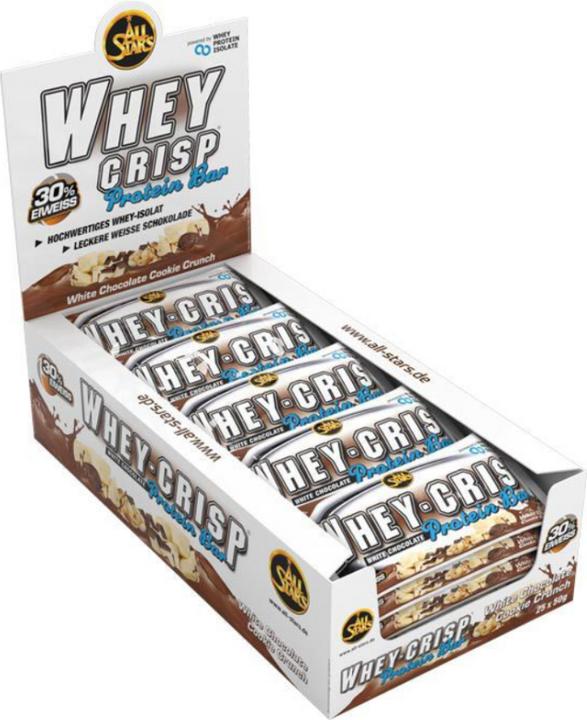 Actual product image All Stars Whey Crisp (White chocolate, 25 pcs., 1250 g)