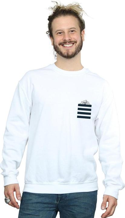 Produktbild Looney Tunes Taz Stripes Faux Pocket Sweatshirt (M)