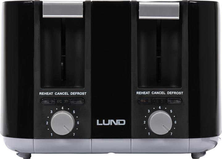 Actual product image Toya LUND TOSTER 1300-1500W CZARNY