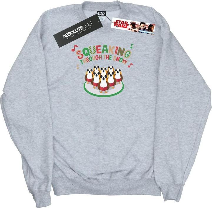 Produktbild Star Wars The Last Jedi Porgs Squeaking Through The Snow Sweatshirt (L)