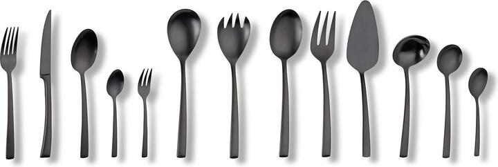 Actual product image Echtwerk Table cutlery Avelino (Black) (68 Piece, Cutlery set)