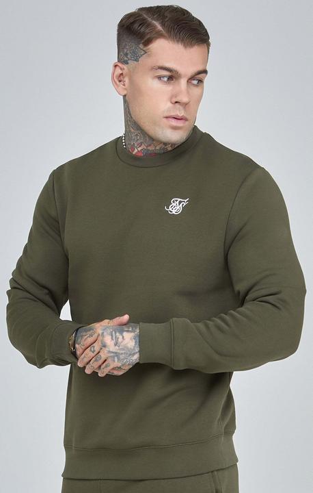 Actual product image Siksilk Sweatshirts Khaki Essential Sweatshirt (S)