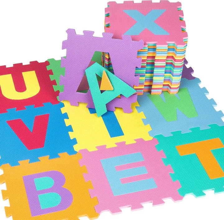 Produktbild tectake Puzzlematte (31.5 x 31.5 x 1 cm)