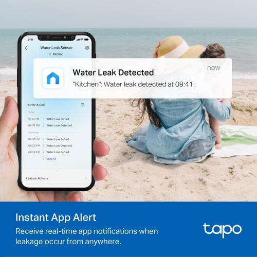 Productafbeelding TP-Link Tapo T300 slimme waterleksensor