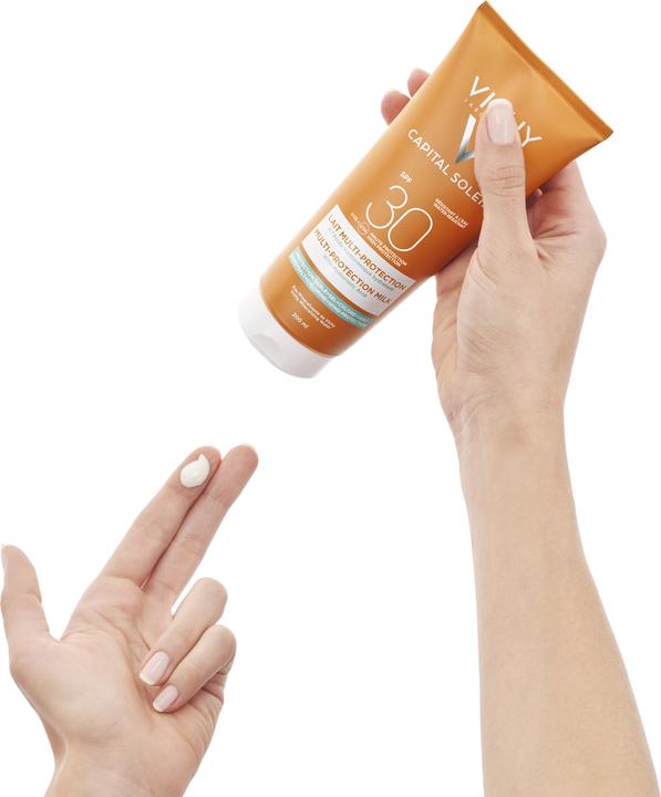 Produktbild Vichy Capital Soleil Beach Protect (Sonnenmilch, SPF 30, 200 ml, 229 g)