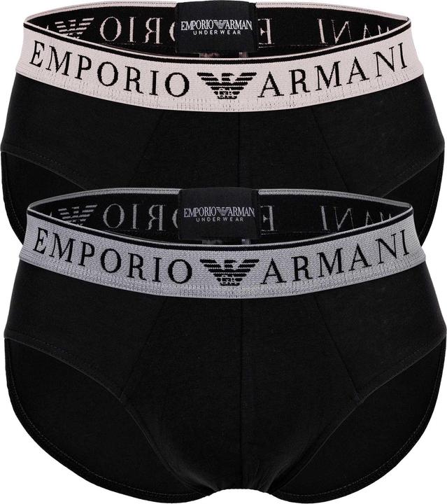Image du produit Emporio Armani Men'S Knit 2 Pack Brief (M, lot de 2)