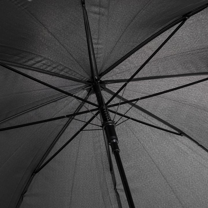 Actual product image Idena Stick umbrella black Ø100cm soft-touch design handle